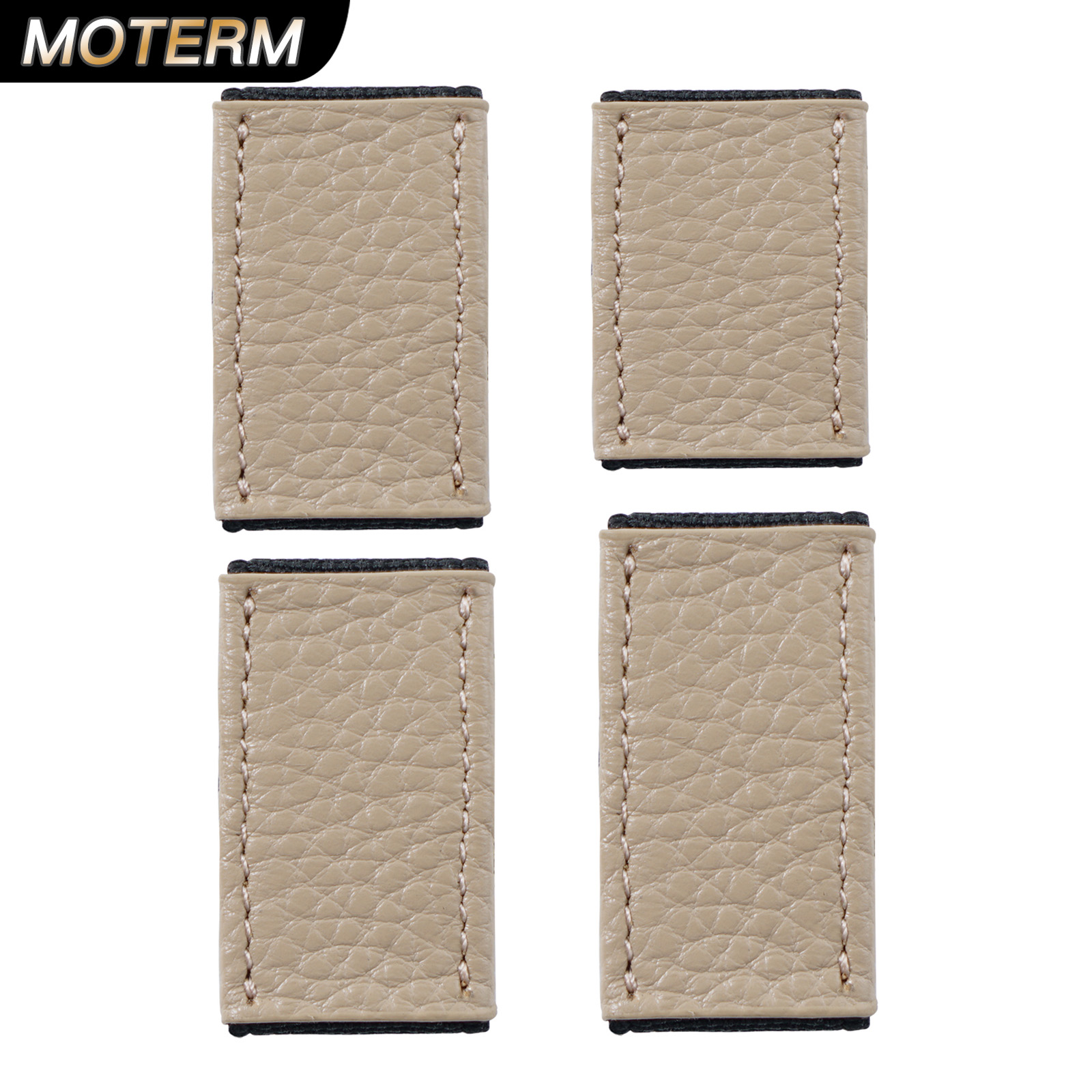 Vintage Leather Journal Notebook - Moterm Leather Penloop Elastic Pencil Loop