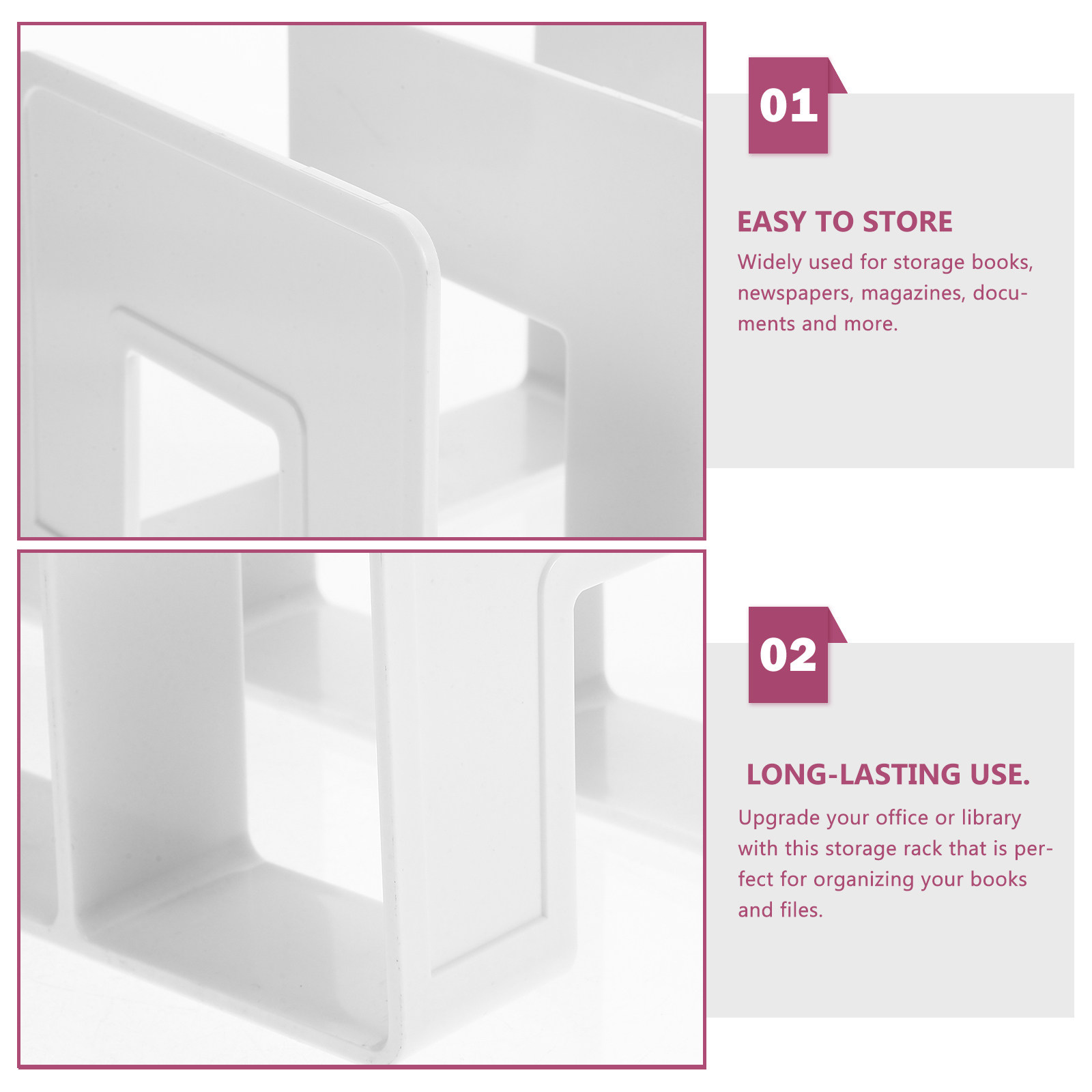Stylish Acrylic Desktop Docume - огляд і ціна Stationery Books