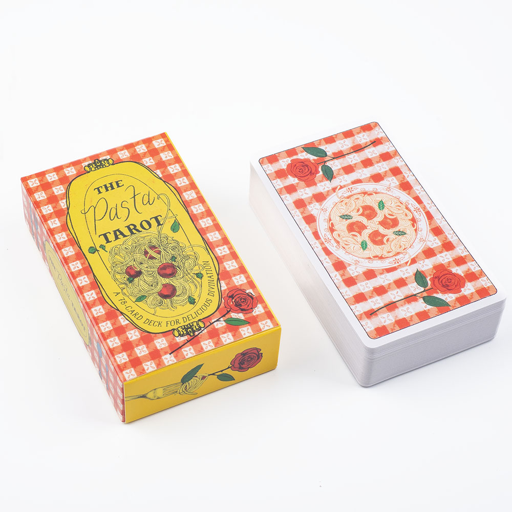 Pasta Tarot 78-Card Deck Board - огляд і ціна Tarot Deck With Guidebook