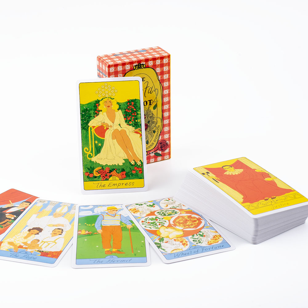 Pasta Tarot 78-Card Deck Board - огляд і ціна Tarot Deck With Guidebook